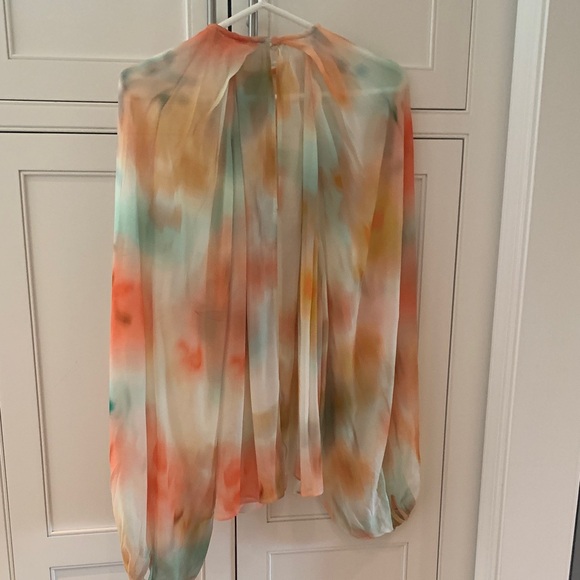 Banana Republic Multicolor Sheer Blouse - Picture 5 of 5